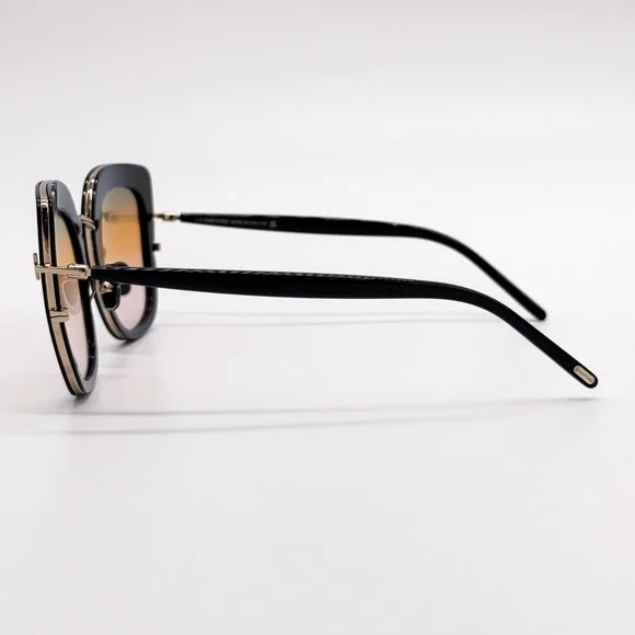 NEW TOM FORD TF945 01B SQUARE BLACK SUNGLASSES TOM FORD  display picture 1